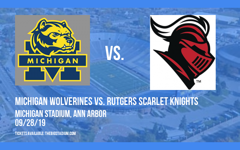 Michigan Wolverines vs. Rutgers Scarlet Knights at Michigan Stadium