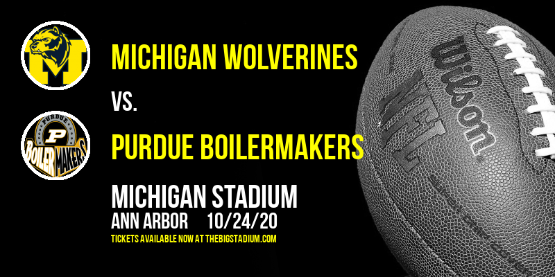 Michigan Wolverines vs. Purdue Boilermakers at Michigan Stadium