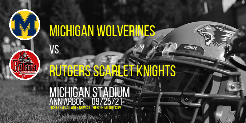 Michigan Wolverines vs. Rutgers Scarlet Knights at Michigan Stadium